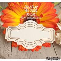 Чипборд ScrapBox - Рамка фигурная Hr-045 - ScrapUA.com