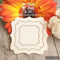 Чипборд ScrapBox - Рамка фигурная Hr-047 - ScrapUA.com