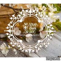 Чипборд ScrapBox - Рамка с вьющимся плющом Hr-054 - ScrapUA.com