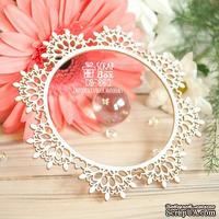 Чипборд ScrapBox - Кружевная рамка Hr-106 - ScrapUA.com