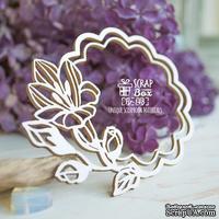 Чипборд ScrapBox - Ажурная рамка с фрезией Hr-148 - ScrapUA.com
