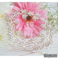 Чипборд ScrapBox - Лиственная рамка Hr-153 - ScrapUA.com