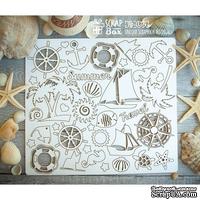 Чипборд ScrapBox - набор Корабельный - ScrapUA.com