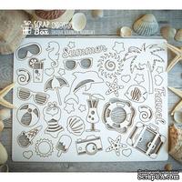 Чипборд ScrapBox - набор Пляжный - ScrapUA.com