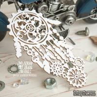 Чипборд ScrapBox - Узорная шестеренка в виде ловца снов Ht-083