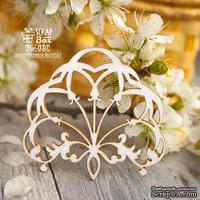 Чипборд ScrapBox - Виньетка в стилистике ар-нуво Hw-030