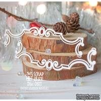 Чипборд ScrapBox - 2 бордюра в барочном стиле Hw-083 - ScrapUA.com