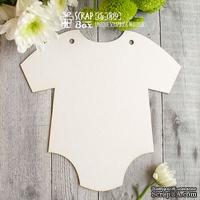 Основа для альбома ScrapBox в форме бодика (1 шт.) Os-009