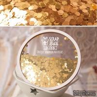 Мини вырубка TM ScrapBox - золотая Qb-006