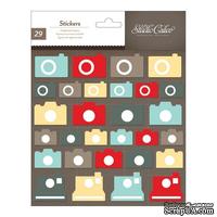 Набор наклеек из чипборда Studio Calico - Snippets Chipboard Stickers - Cameras