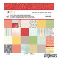 Набор скрапбумаги Studio Calico - Snippets Paper Pad, размер 30х30 см, 24 листа
