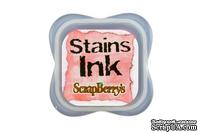 Чернила с эффектом цветовых пятен Стэинс от Scrapberry's - Красный