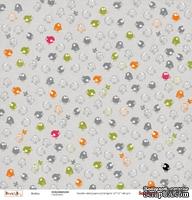 Бумага для скрапбукинга от ScrapBerry&#039;s - Басик -Птенцы, 30,5х30,5 см, 190 гр/м, двусторонняя, 1 лист - ScrapUA.com