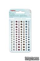 Клеевые камешки от Scrapberry's - Розы, 120 шт, 4 цвета