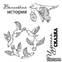 Набор штампов от Scrapberry's - Сказка о феях. Волшебная история, 10,5 x 10,5см