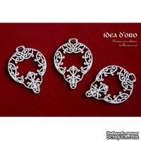 Чипборд Scrapiniec - Шарики Idea d'oro 02, 3 штуки