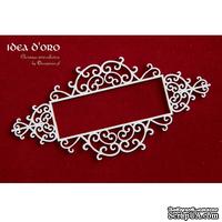 Чипборд Scrapiniec - Рамка Idea d'oro 02