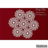 Чипборд Scrapiniec - Doily Lace - Кружево из 7 розеток