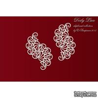 Чипборд Scrapiniec - Doily Lace - Кружевные бордюры 01