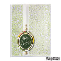 Папка для тиснения от Spellbinders - Flowers and leaves - ScrapUA.com
