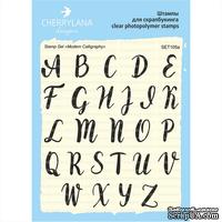 Набор штампов от Cheerylana - &quot;Modern Calligraphy&quot; англ, заглавные - ScrapUA.com