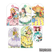 Тэги от Pretty Little Studio  -  Orange Julius Shipping Tags