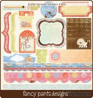 Наклейки Fancy Pants - Little Sprout - ScrapUA.com
