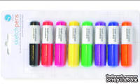 Стартовый набор фломастеров для плоттера - SKETCH PENS STARTER PACK - ScrapUA.com