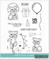 Штампы от Studio Katia - Birthday Lions, STKS012 - ScrapUA.com