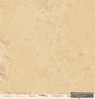 Лист односторонней бумаги от Scrapmir - Горошек - Карамель, 30x30см - ScrapUA.com