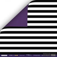 Лист двусторонней бумаги от Scrapmir - Тёмные Линии - Ticket to the Moon, 30x30см - ScrapUA.com