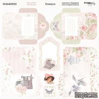 Лист двусторонней бумаги от Scrapmir - Конверты - Beautiful Moments, 20х20см - ScrapUA.com