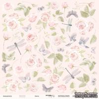 Лист односторонней бумаги для вырезания от Scrapmir - Цветы - Beautiful Moments, 30x30 см - ScrapUA.com