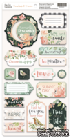 Чипборд для скрапбукинга 18шт от Scrapmir Peaches & Cream (ENG)
