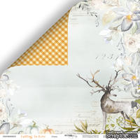 Лист двусторонней бумаги от Scrapmir - Олень - Falling in Love, 30x30см - ScrapUA.com