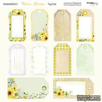 Лист двусторонней бумаги от Scrapmir - Tag-Pad - Mice&#039;s Stories, 20х20см - ScrapUA.com