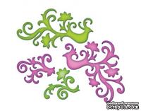 Набор лезвий от Spellbinders - Bird Flourishes