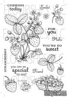 Набор акриловых штампов от Flourishes - Strawberries Stamp Set