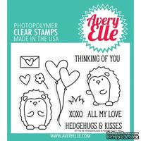 Акриловый штамп Avery Elle - Hedgehugs Clear Stamps