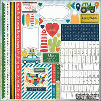 Наклейки от Paper House - Paper House 3D Stickers, 30x30 см, 188 шт - ScrapUA.com