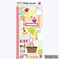 Наклейки от Echo Park - Let&#039;s Picnic Sticker, 15x30 см - ScrapUA.com