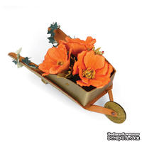 Ножи от Sizzix - Bigz XL Die - Wheelbarrow, 3-D - Тачка, 3-D - ScrapUA.com