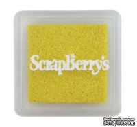 Пигментные чернила от Scrapberry&#039;s - Мерцающий солнечно-жёлтый - ScrapUA.com