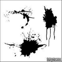 Маска The Crafter's Workshop - Mini Template Splats, 15х15 см