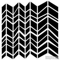 Маска The Crafter's Workshop - Mini Chunky Chevron, 15х15 см