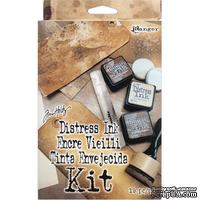 Набор чернил и инструментов Ranger - Tim Holtz Distress Ink Kit - ScrapUA.com