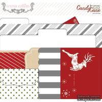 Мини-папки Teresa Collins - Candy Cane Lane - File Folders - ScrapUA.com