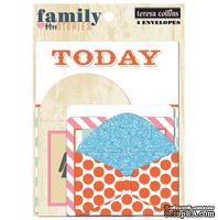 Набор конвертов Teresa Collins Designs - Family Stories - Envelopes - ScrapUA.com
