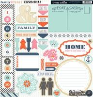 Высечки из чипборда Teresa Collins Designs - Family Stories, 30х30 см - ScrapUA.com