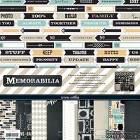 Набор двусторонней скрапбумаги и декора Teresa Collins Designs - Memorabilia - Collection Pack, 30х30 см